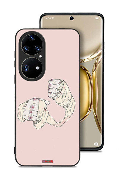 Tolwak غطاء حماية لهاتف هواوي P50 برو بتصميم فن المقاتل