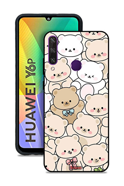 Tolwak غطاء حماية لهاتف هواوي Y6p بنقشة الدببة