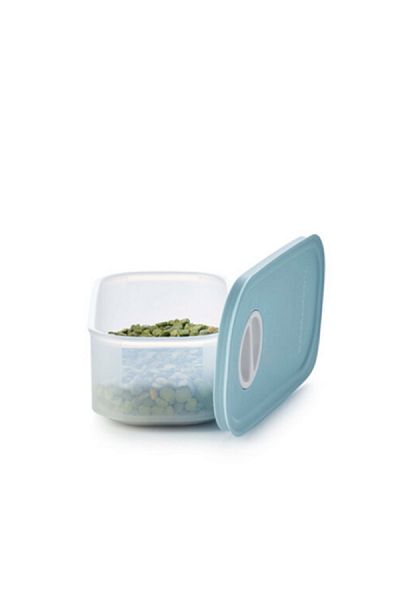Tupperware Durable and Airtight Plastic Time Reminder Container