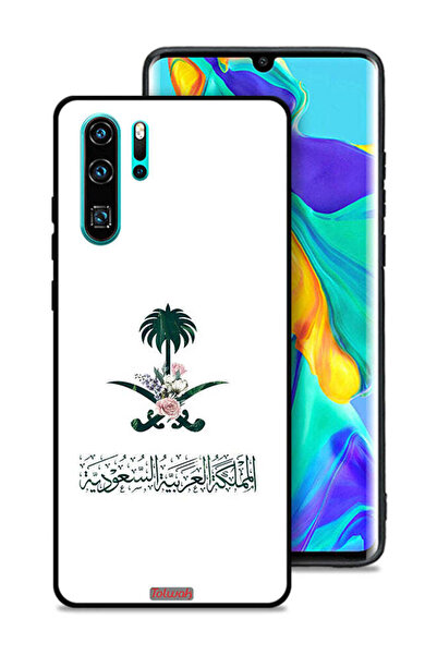 Tolwak غطاء حماية لهاتف هواوي بي 30 برو - علامة زهور المملكة العربية السعودية