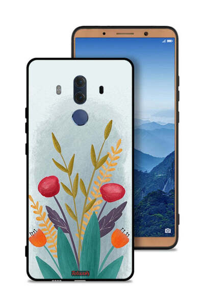 Tolwak غطاء حماية لهاتف هواوي ميت 10 برو - رسم نباتي