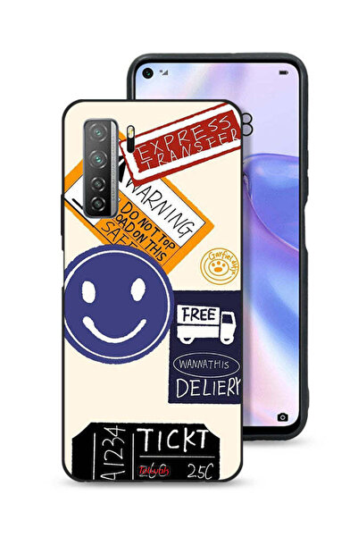 Tolwak غطاء حماية لهاتف هواوي P40 لايت 5G مع ملصق نقل سريع مجاني