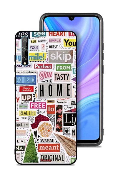 Tolwak غطاء حماية لهاتف هواوي بي سمارت إس مع ملصقات أصلية