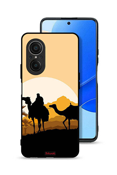 Tolwak غطاء حماية لهاتف هواوي نوفا 9 إس إي برسومات جمال في الصحراء