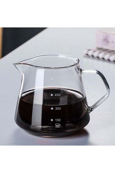 COOYA Coffee Maker - 20 OZ /600ML Glass Carafe Coffee Server with Glass Coffee Dripper/Filter,1-5 Cups