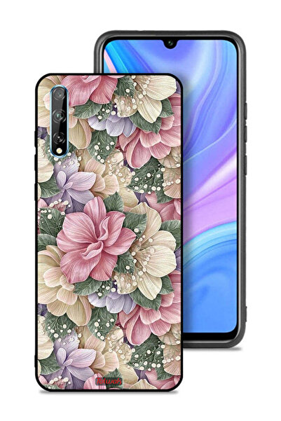 Tolwak غطاء حماية لهاتف هواوي Y8p عالي الجودة مزين بالزهور