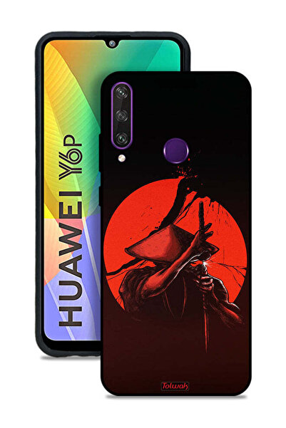 Tolwak غطاء حماية لهاتف هواوي Y6p بتصميم محارب السيف