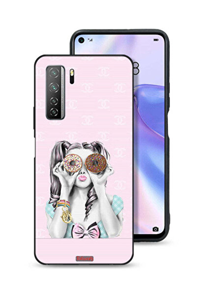 Tolwak غطاء حماية لهاتف هواوي نوفا 7 SE 5G يحمل قطعتين من الدونات