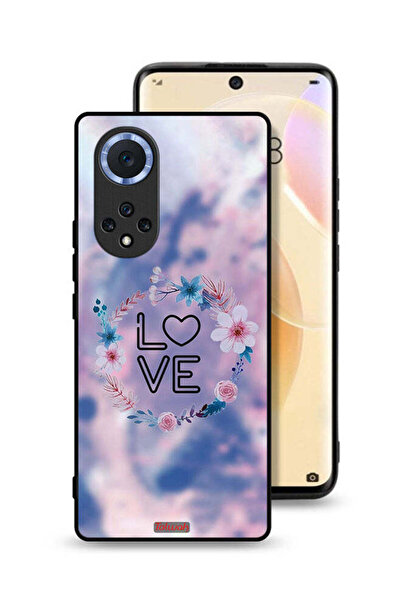 Tolwak غطاء حماية لهاتف هواوي نوفا 9 بتصميم خاتم زهور الحب