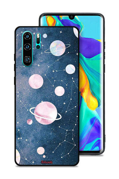 Tolwak غطاء حماية لهاتف هواوي P30 Pro بتصميم فن الفضاء
