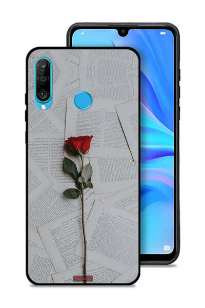 Tolwak غطاء حماية لهاتف هواوي نوفا 4e وردي على ورق