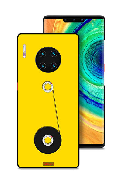 Tolwak غطاء حماية لهاتف هواوي ميت 30 إي برو 5G برسومات عجلة كاسيت