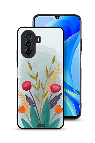 Tolwak غطاء حماية لهاتف هواوي نوفا Y70 برسومات نباتية