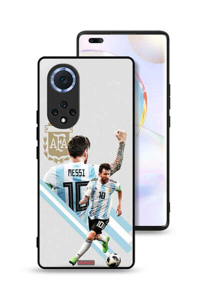 Tolwak غطاء حماية لهاتف Honor 50 Pro برسومات ليو ميسي