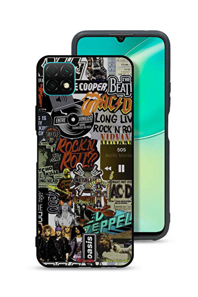 Tolwak غطاء حماية لهاتف هواوي نوفا Y60 - تحيا موسيقى الروك آند رول