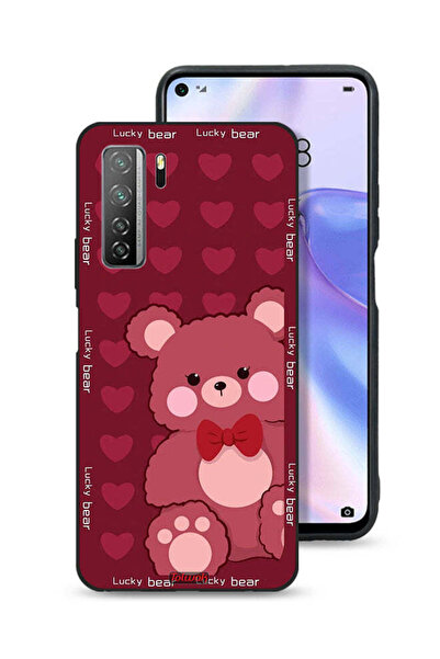Tolwak غطاء حماية لهاتف هواوي نوفا 7 SE 5G، الدب المحظوظ