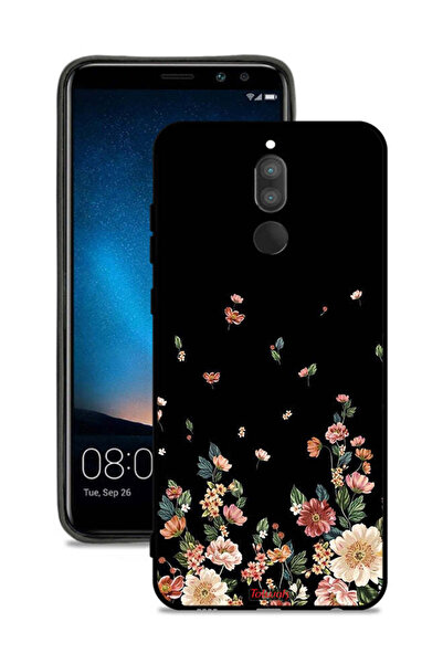 Tolwak غطاء حماية لهاتف هواوي ميت 10 لايت مع زهور صغيرة في الأسفل