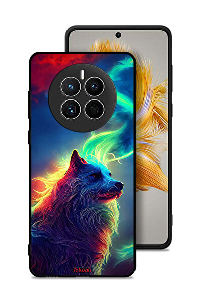 Tolwak غطاء حماية لهاتف هواوي ميت 50 - ذئب