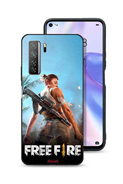Tolwak غطاء حماية لهاتف هواوي نوفا 7 SE 5G فري فاير