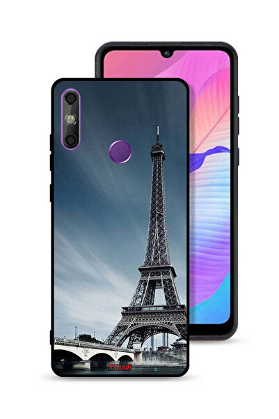 Tolwak غطاء حماية لهاتف هواوي إنجوي 20e بتصميم برج إيفل