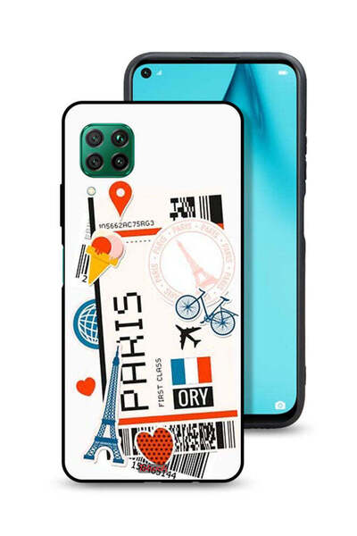 Tolwak غطاء حماية لهاتف هواوي P40 لايت 4G، ملصق باريس