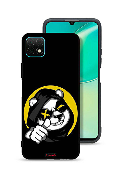 Tolwak غطاء حماية لهاتف هواوي نوفا Y60 بتصميم قطة مارشميلو لطيفة
