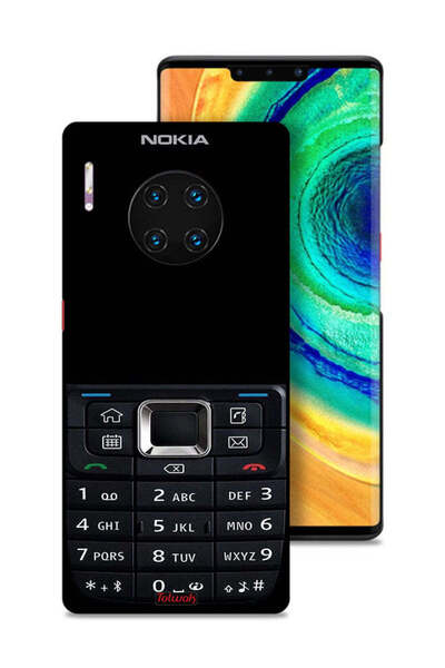 Tolwak غطاء حماية لهاتف هواوي ميت 30 إي برو 5G بنمط هاتف قديم