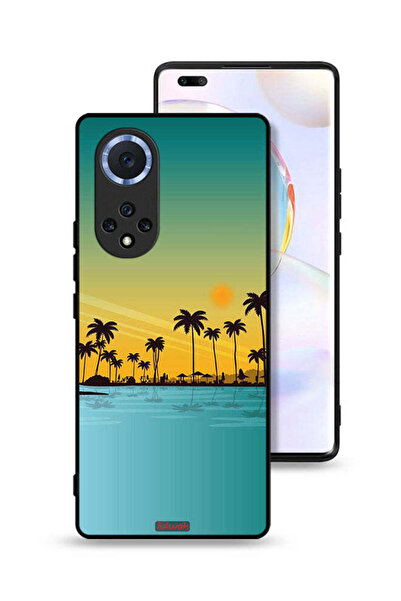 Tolwak غطاء حماية لهاتف Honor 50 Pro بتصميم فن تجريدي