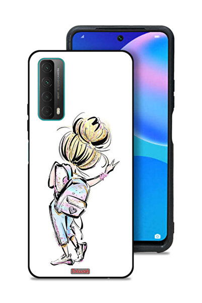Tolwak غطاء حماية لهاتف هواوي بي سمارت (2021) بتصميم فتاة المدرسة