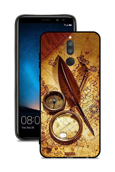 Tolwak غطاء حماية لهاتف هواوي ميت 10 لايت بتصميم بوصلة عتيقة