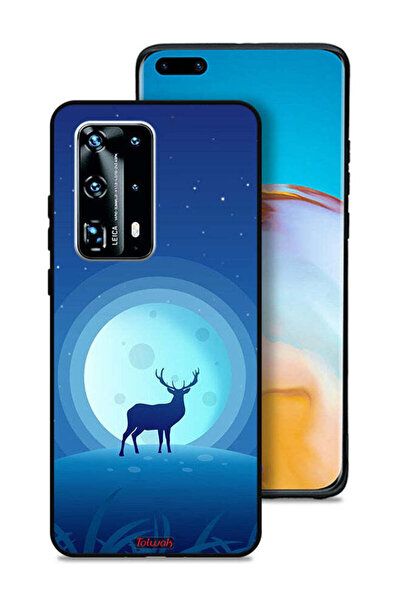 Tolwak غطاء حماية هواوي بي 40 برو بلس 5G بتصميم غزال