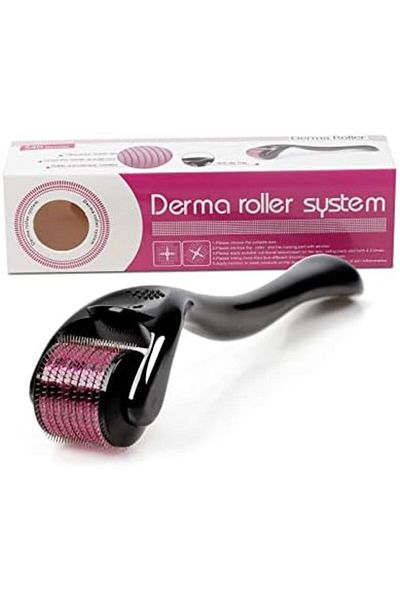 Yuwell YU WELL Deerma Derma Roller 1.5mm for Face Body Skin Care Microneedle 540 Dermarolling Beard Hair Re