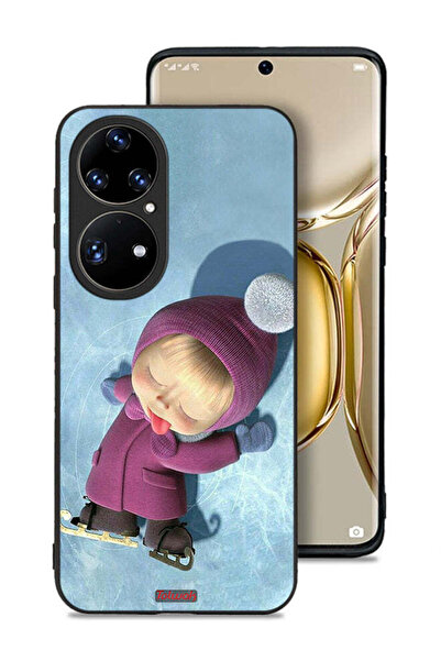 Tolwak غطاء حماية لهاتف هواوي P50 Pro بتصميم دمية لطيفة