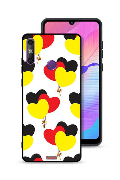 Tolwak غطاء حماية لهاتف هواوي إنجوي 20e بتصميم ثلاثة قلوب