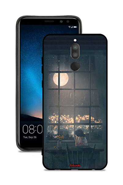 Tolwak غطاء حماية لهاتف هواوي ميت 10 لايت بتصميم منظر القمر