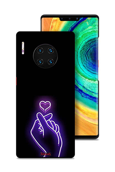 Tolwak غطاء حماية لهاتف هواوي ميت 30 برو بتصميم قلب صغير