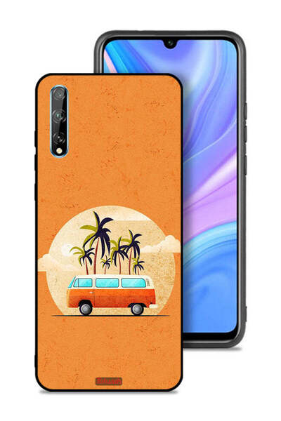 Tolwak غطاء حماية لهاتف هواوي بي سمارت إس بتصميم حافلة فنية