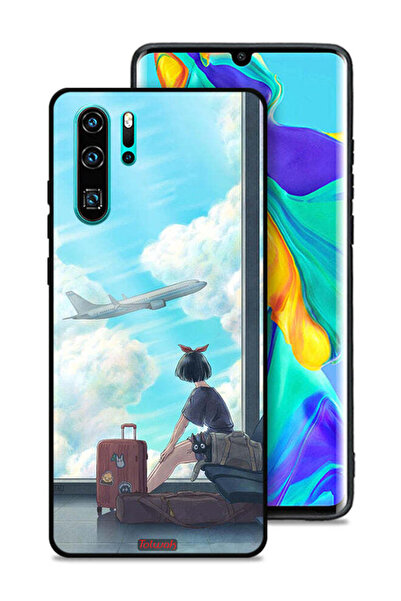 Tolwak غطاء حماية لهاتف هواوي P30 Pro بتصميم فن السفر