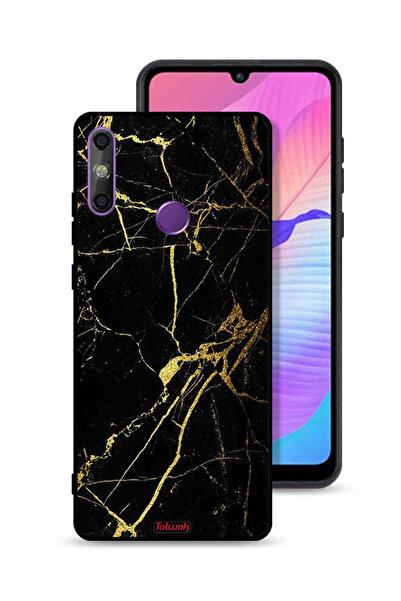 Tolwak غطاء حماية لهاتف هواوي إنجوي 20e - رخامي متصدع