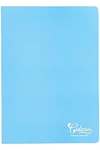 Mena Rise Diyar-Ifırsatshop Colors A4 80 Sheets Lined Notebook, Blue 1017157