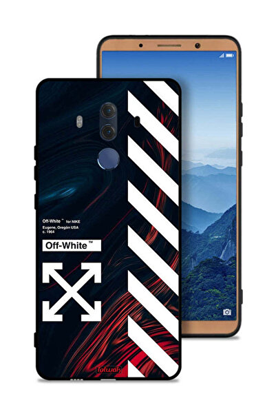 Tolwak غطاء حماية لهاتف هواوي ميت 10 برو - ملصق أبيض
