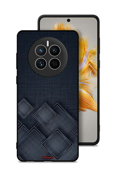 Tolwak غطاء حماية لهاتف هواوي ميت 50 بنقشة مربعات على القماش