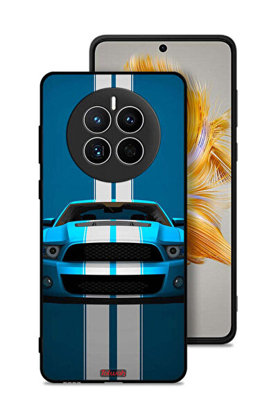 Tolwak Huawei Mate 50 Protective Case Cover Car Abstract Art