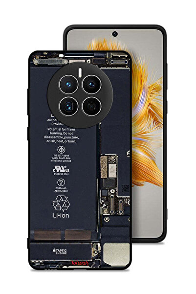 Tolwak غطاء حماية لهاتف هواوي ميت 50 بنمط دائرة الهاتف