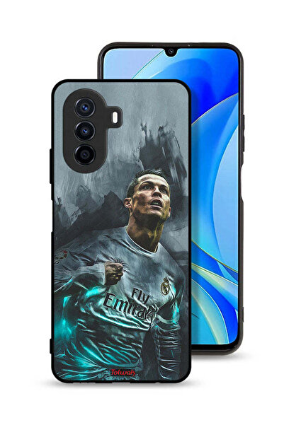 Tolwak غطاء حماية لهاتف هواوي نوفا Y70 برسومات كريستيانو رونالدو