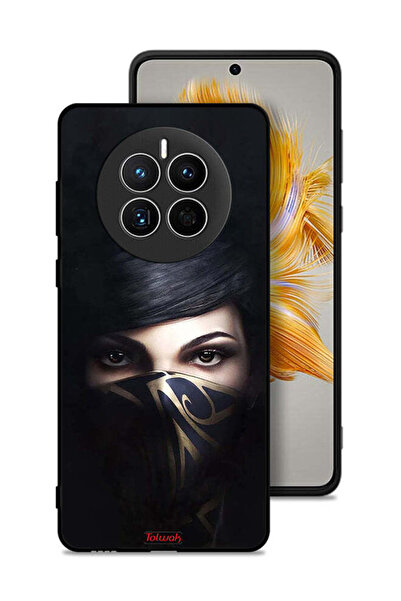 Tolwak غطاء حماية لهاتف هواوي ميت 50 بتصميم فتاة محجبة