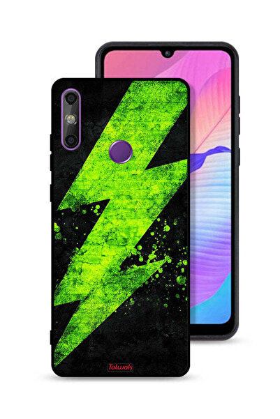 Tolwak Huawei Enjoy 20e Protective Case Cover Electric Pattern
