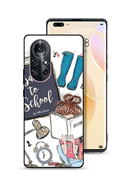 Tolwak غطاء حماية لهاتف هواوي نوفا 8 برو، فتاة مدرسية تقرأ التاريخ