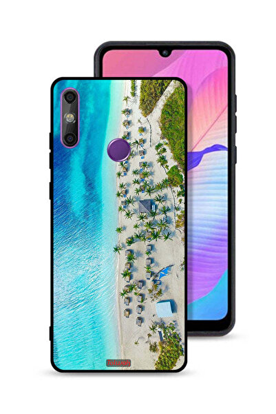 Tolwak غطاء حماية لهاتف هواوي إنجوي 20e - لون الشاطئ