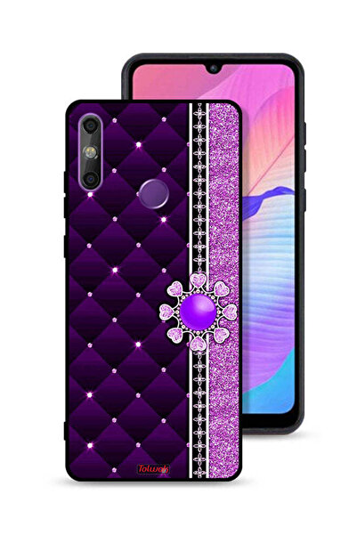 Tolwak غطاء حماية لهاتف هواوي إنجوي 20e بقلوب لامعة